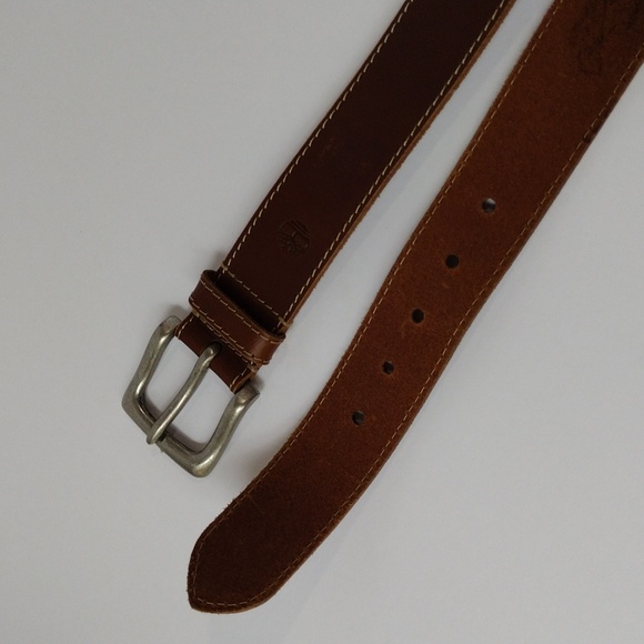 Timberland, oiled Buffalo leather belt ,32 - Picture 2 of 8